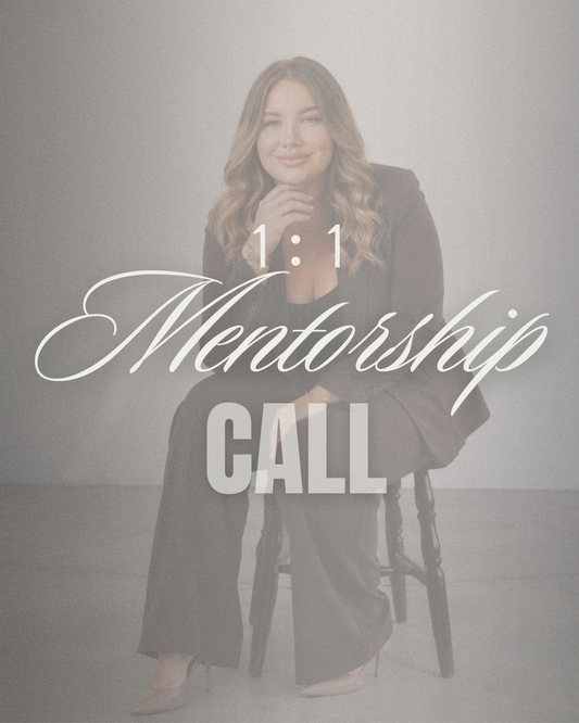 1:1 MENTORSHIP CALL
